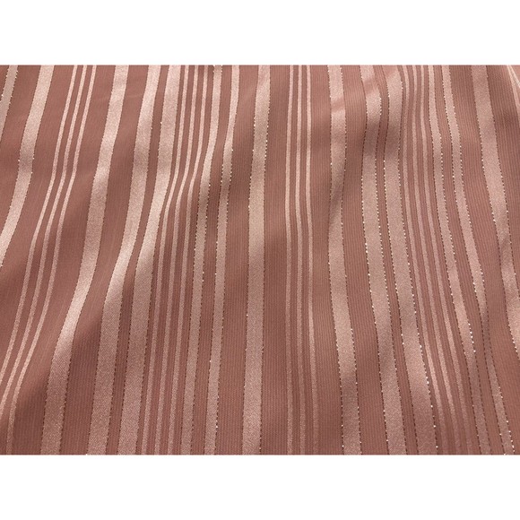 Poppi Womens X-Large Mauve Blouse Sheer/Lined Short Balloon Sleeve NWT - Picture 6 of 8